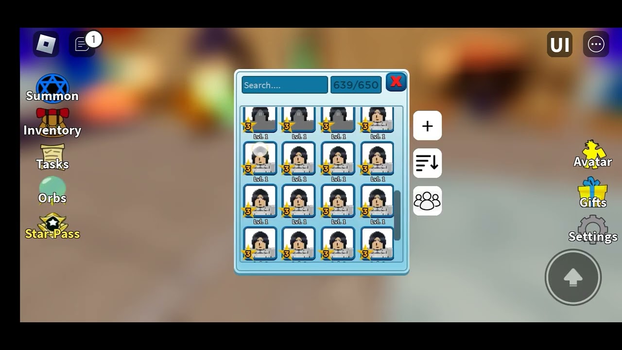 getting uryu 6 star astd