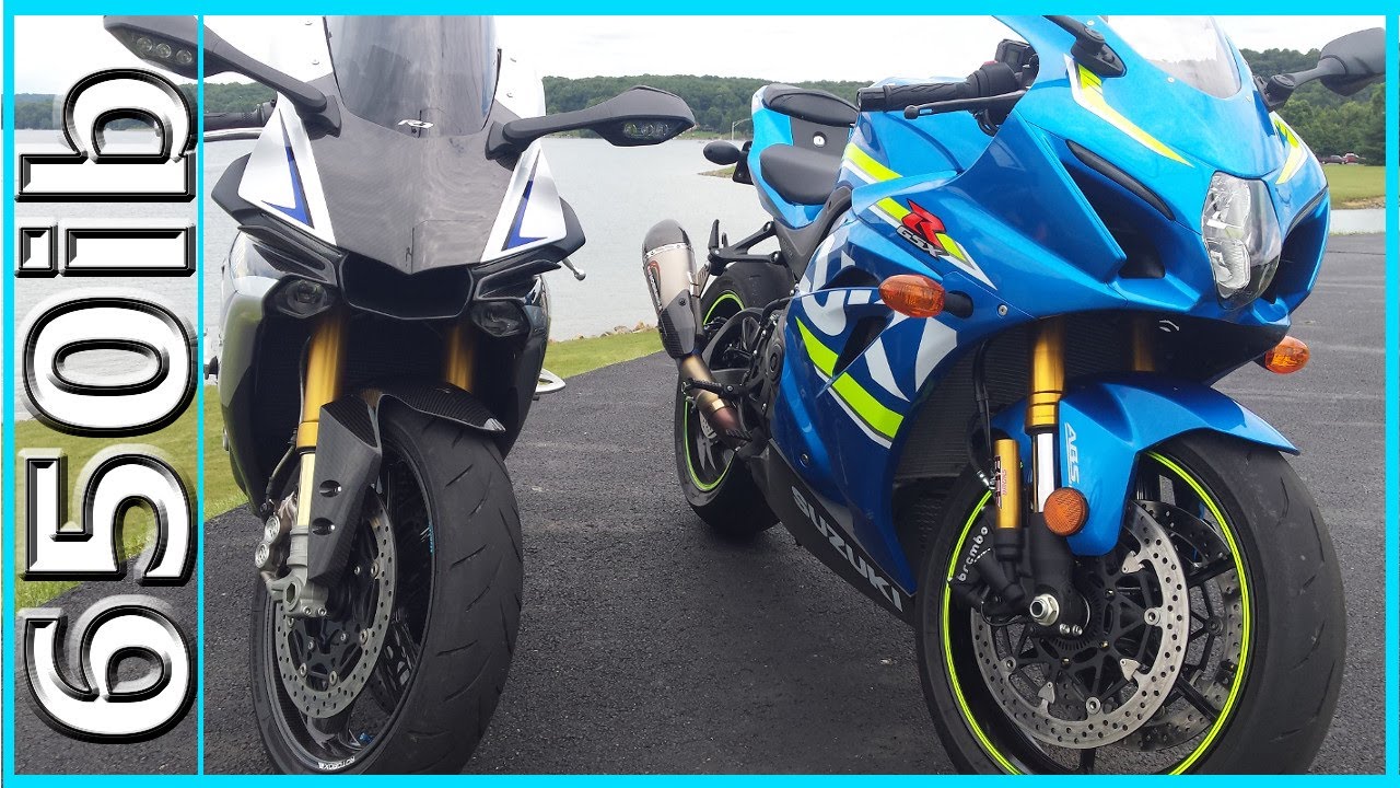 New 2017 Suzuki GSX-R1000R vs Yamaha R1M
