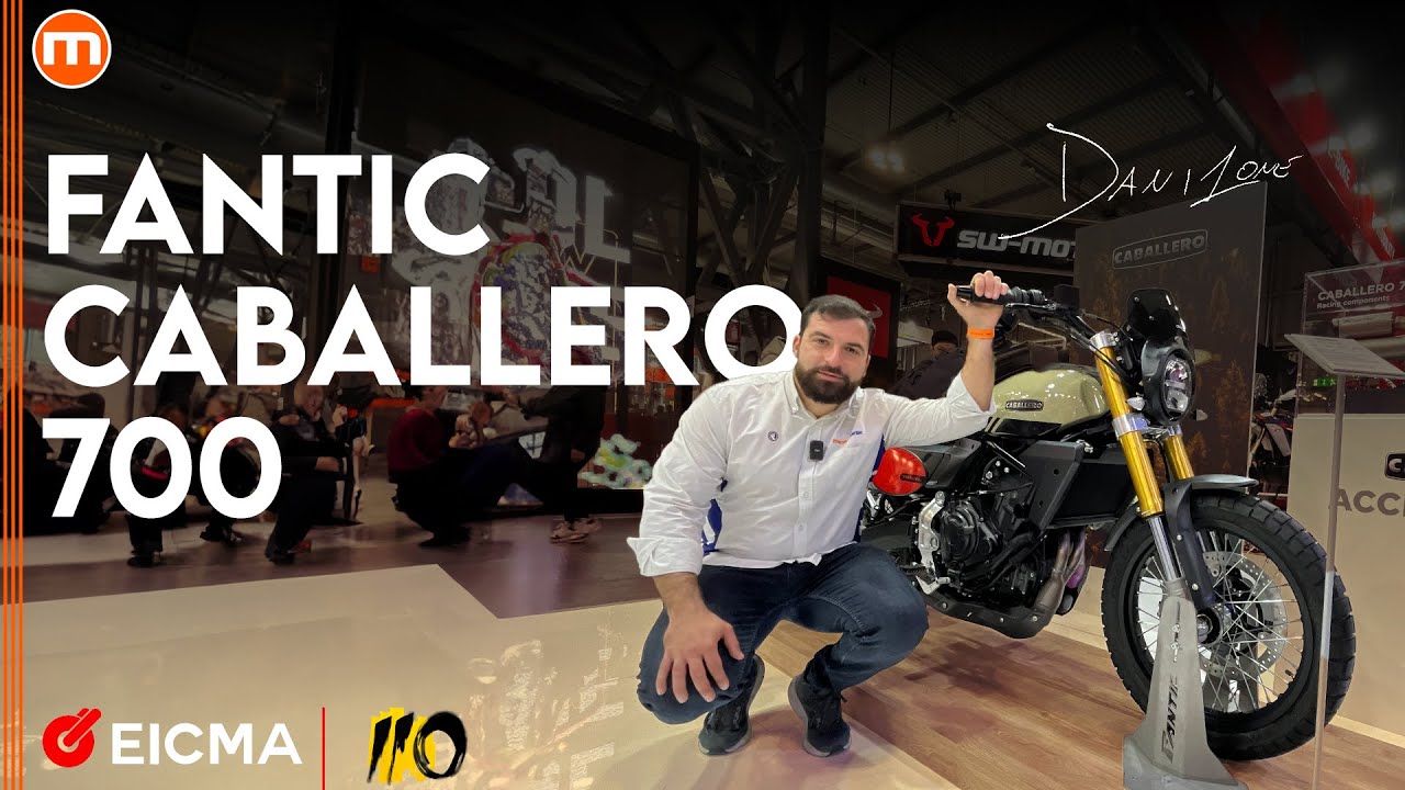 Fantic Caballero 700 2025 | Le nuove versioni nel video live da EICMA 2024
