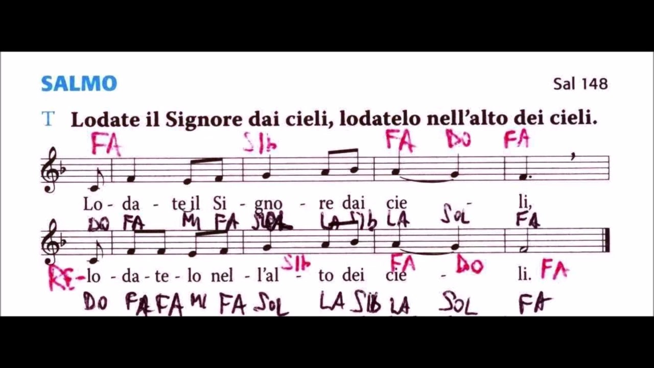148 Lodate il Signore dai cieli