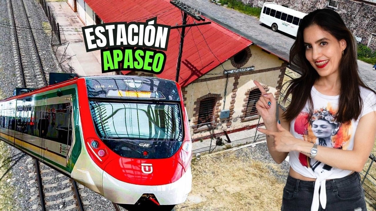 🔴Aquí PASARÁ el TREN del BAJÍO [QUERÉTARO-IRAPUATO] Visité la estación antigua de APASEO MÉXICO🇲🇽