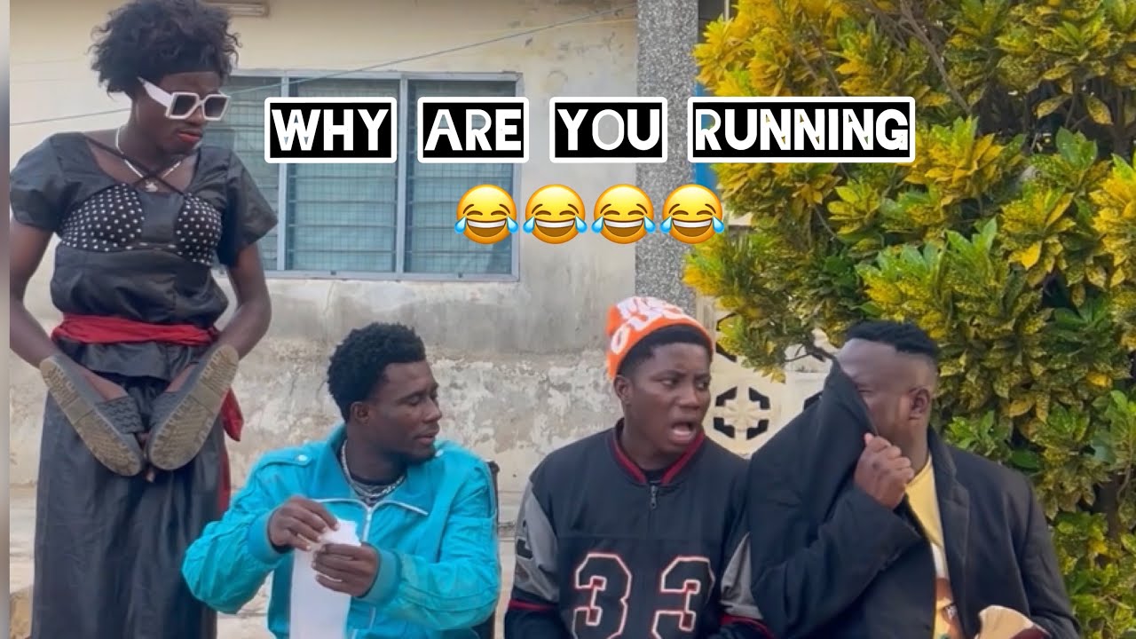 Why are they running 🏃‍♀️😂😂😂 Kobby Aimar, sexy dondon, koo tala, Akabenezer, mr ray, Bilson