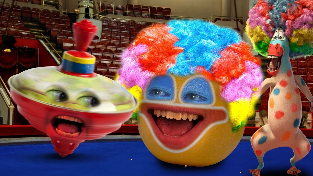 Annoying Orange - Big Top Orange (Ft. Madagascar 3 Gang)