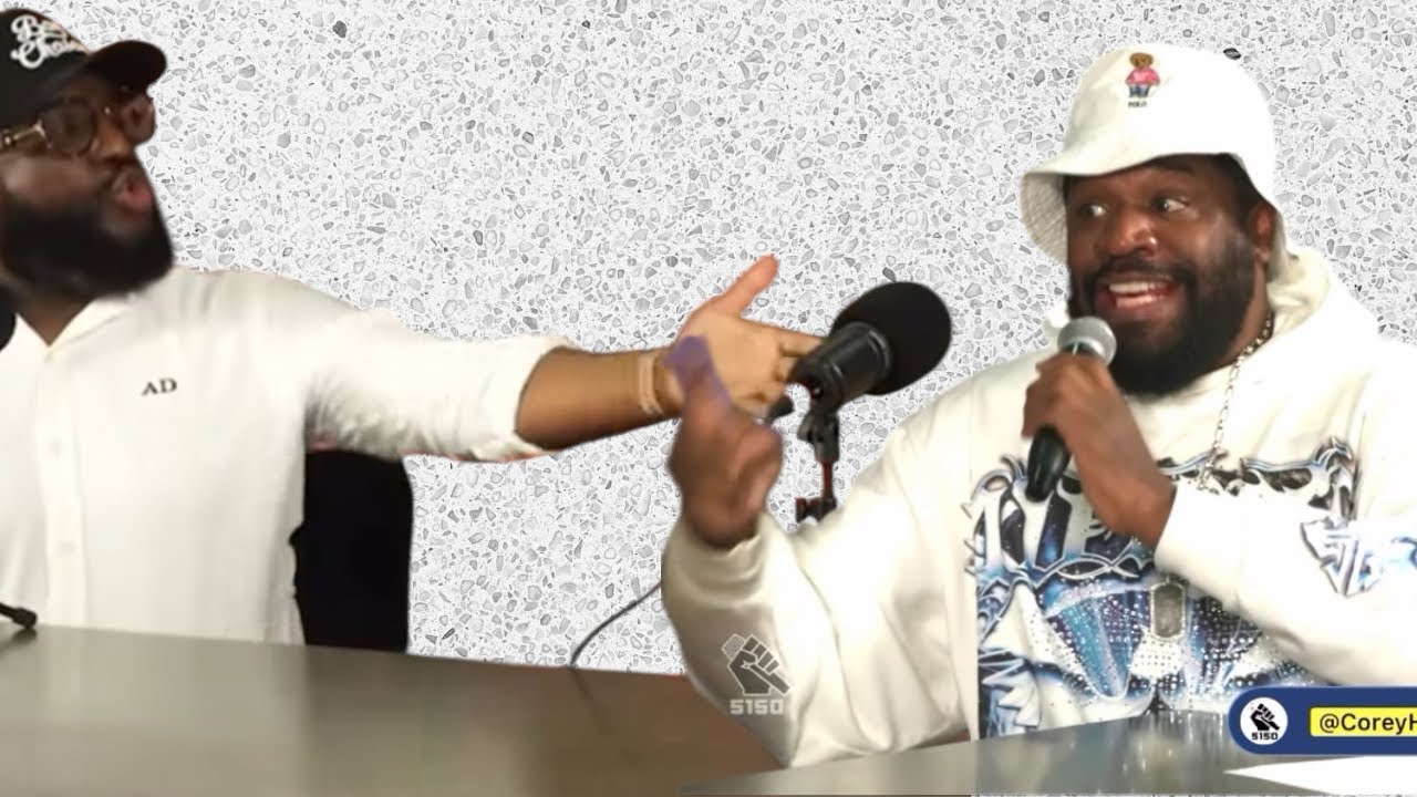 Anton Daniel’s vs Corey Holcomb heated conversation turns violent 
