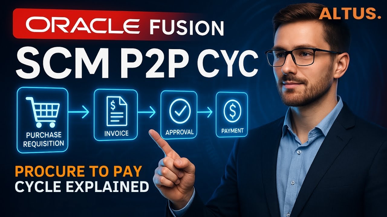 Oracle P2P (Procure to Pay) Process Demo | End-to-End Procurement with Altus ERP Solutions