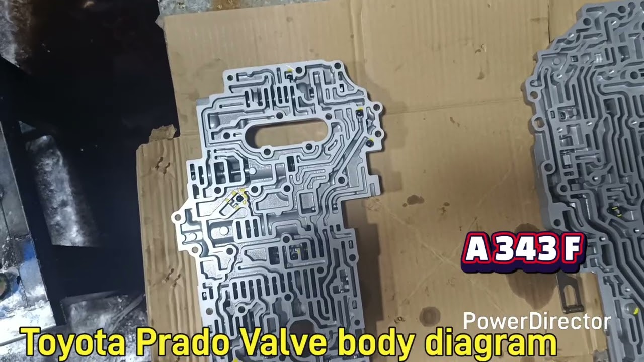 Toyota gearbox valve body diagram video 