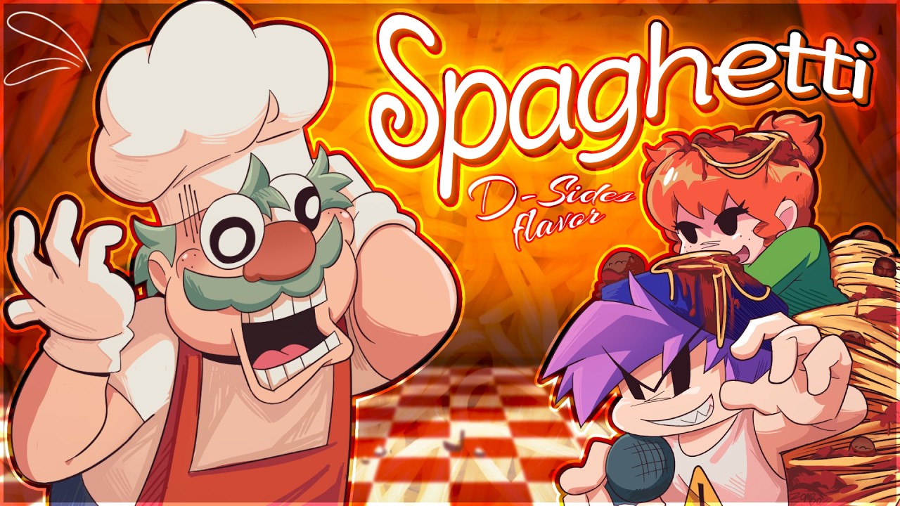 SPAGHETTI (D-SIDES REDUX 1.1 OST) | Friday Night Funkin' (+FLP)