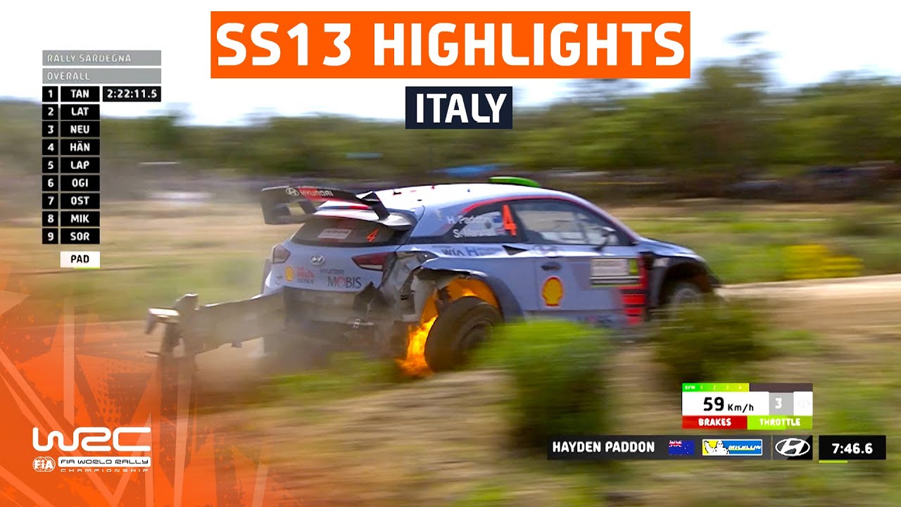 SS13 STAGE HIGHLIGHTS | WRC Rally Italia Sardegna 2017