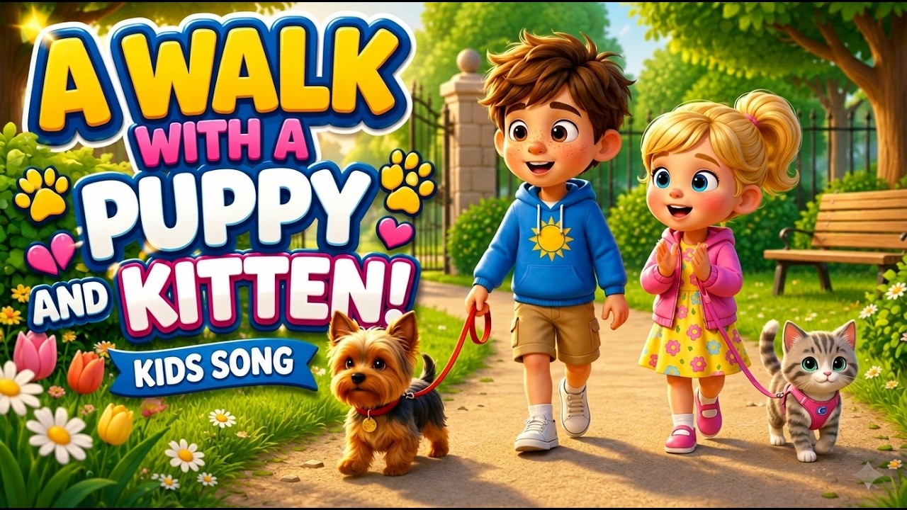 Leo and Lily Go for a Walk