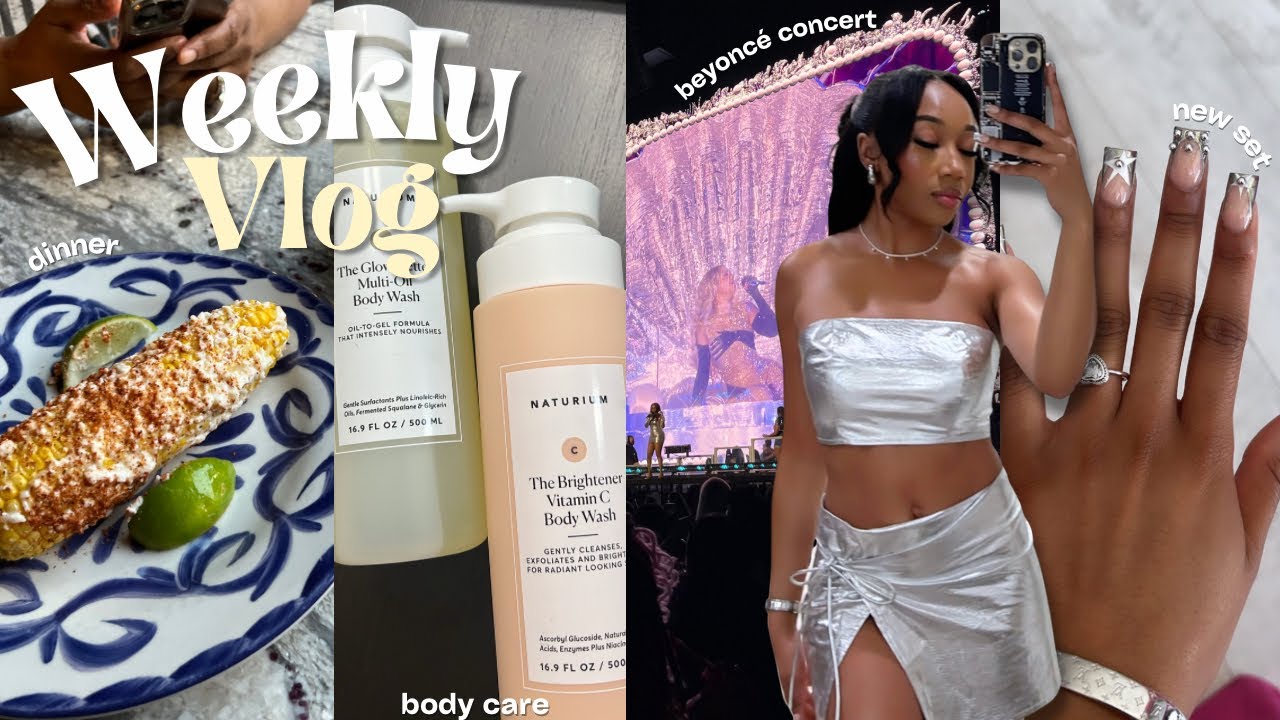 WEEKLY VLOG: BEYONCÉ CONCERT + MAINTENANCE APPTS + SHOPPING + GRWM