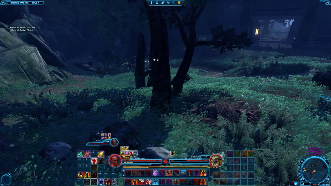 SWTOR 5.10.1 Saber Throw Animation Bug