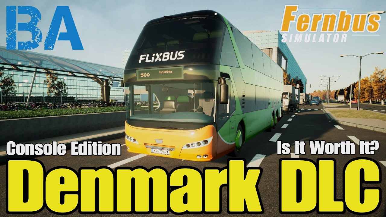 Denmark DLC First Look! - Console Version - Fernbus Simulator