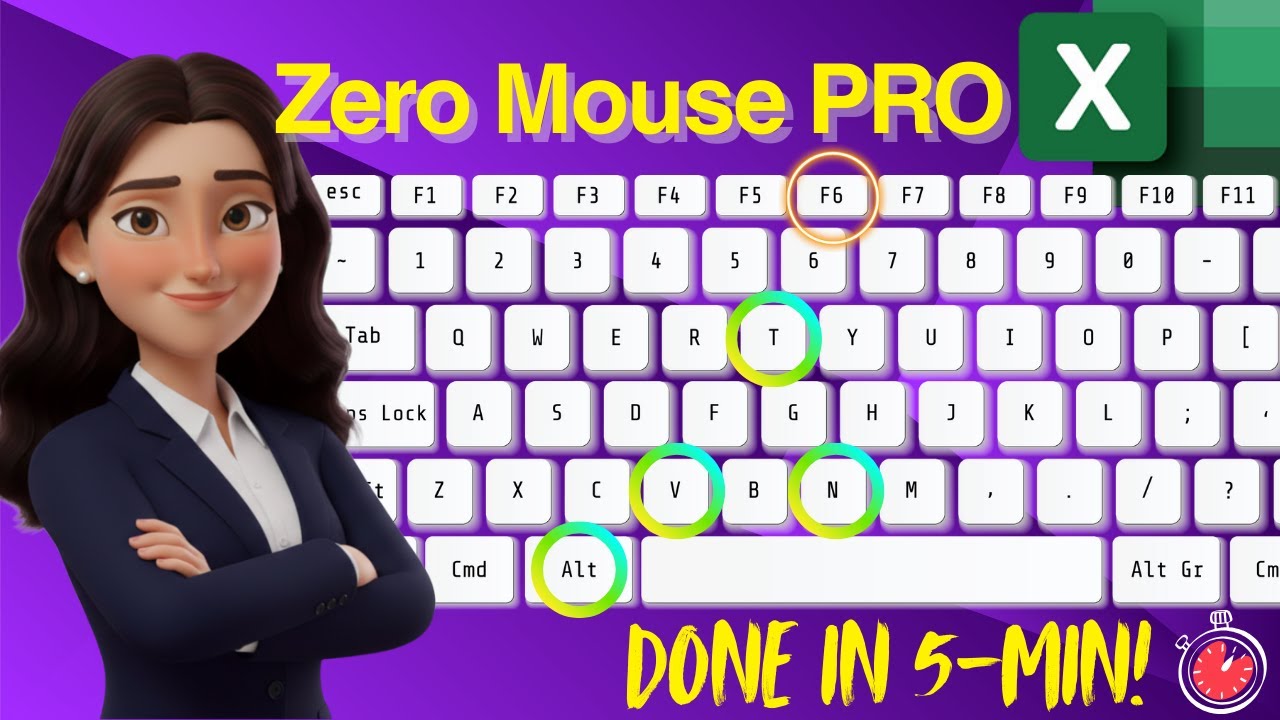 Still Filtering Manually? Finish Pro Excel Reports in MINUTES⏱️(No-Mouse)