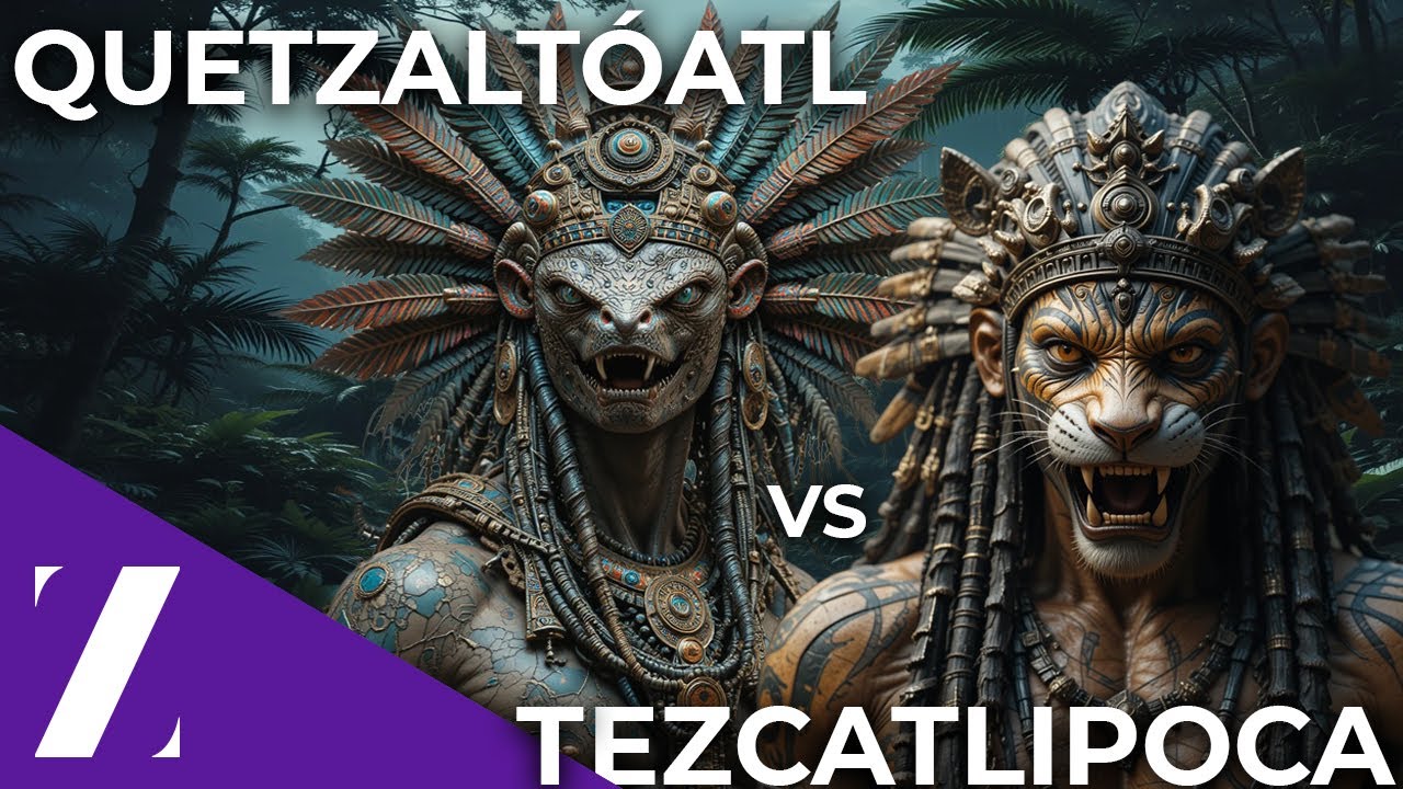 Quetzalc&oacute;atl vs Tezcatlipoca 🐍🔥