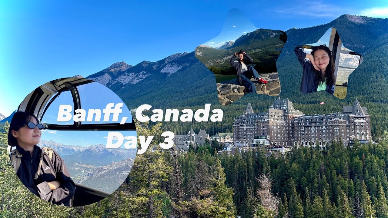 곤돌라가 무서워? ㅋㅋ…ㅋㅋ~🤪(샤갈 무서워요) l 7월 밴프 여행 1일차