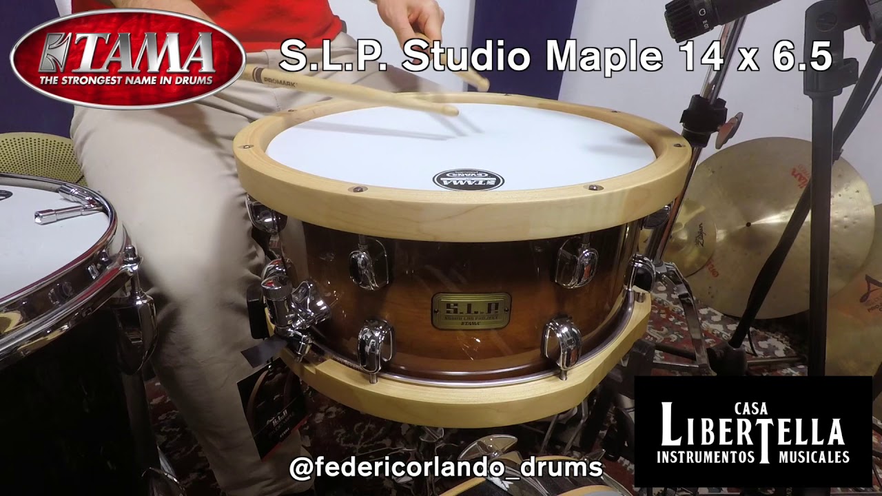 Reseña Tama S.L.P. Studio Maple de 14 x 6.5 para Casa Libertella