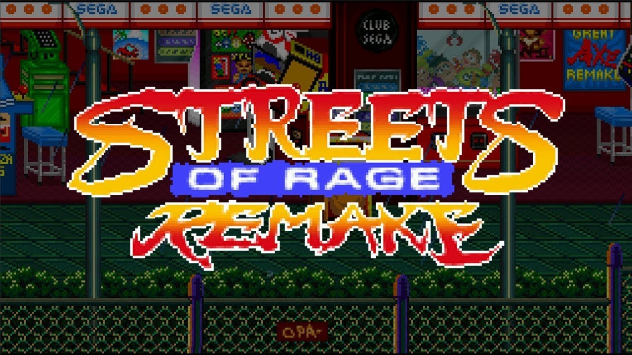 Streets Of Rage Remake - Entertainment Street (Streets Of Rage 1 + 2 Remix)
