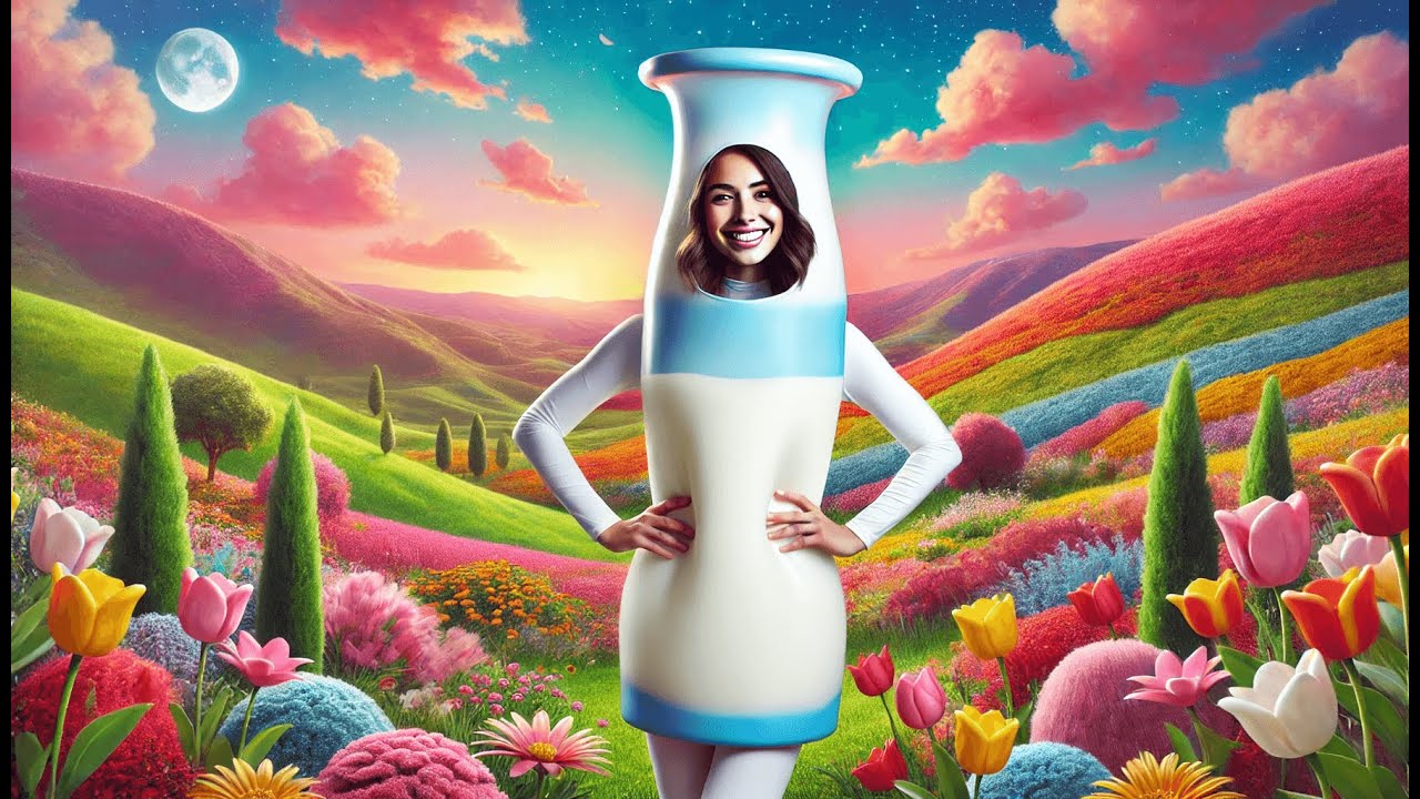 🥛 Rasta Imposta Glass of Milk | Best Milk Costume Adult 🥛