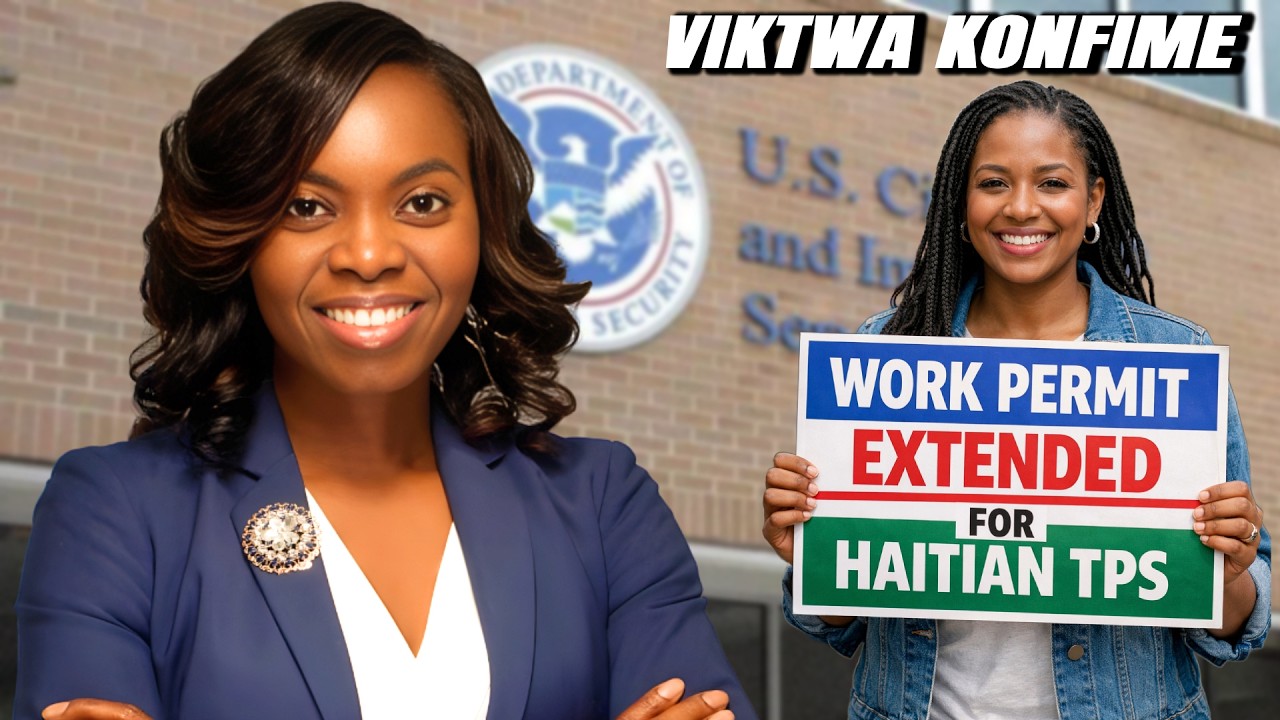 USCIS METE LAJWA NAN KE AYISYEN YO POU KAT TRAVAY YO - AVOKA LANA BAY TOUT DETAY - SI POLICE ICE ...