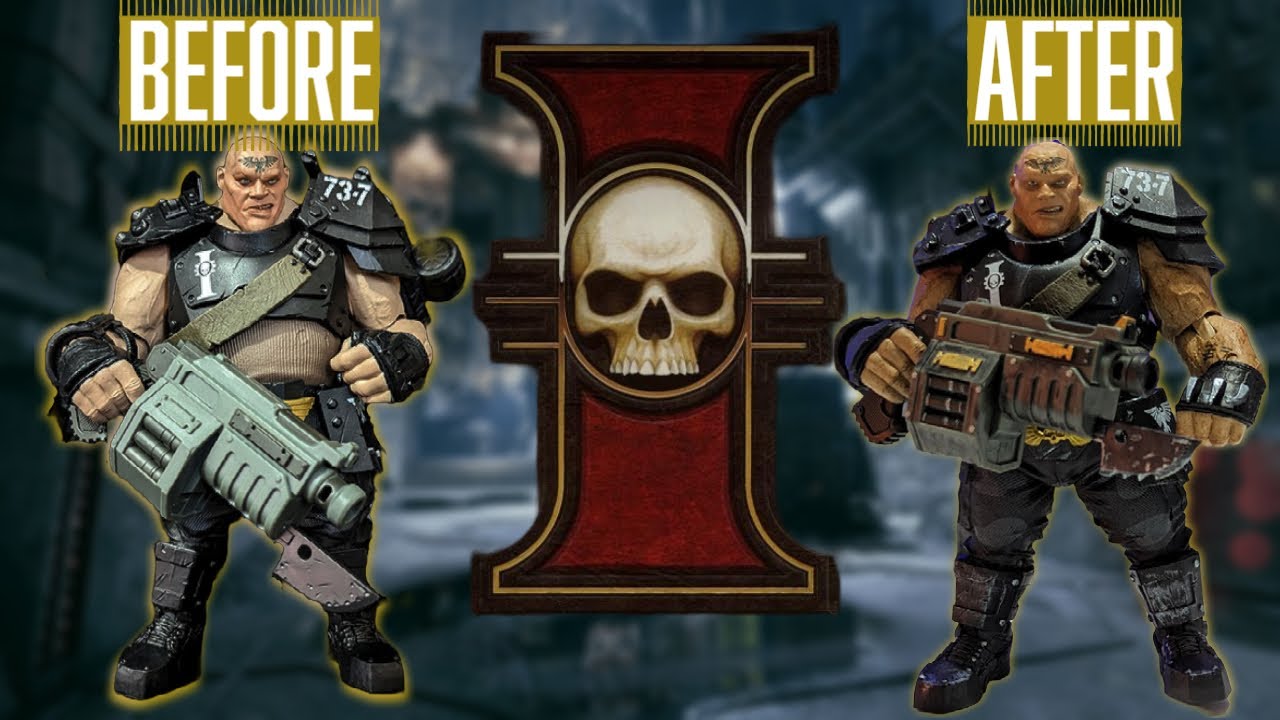 Warhammer 40K: Darktide Ogryn Megafig Gets a Custom Paint Job