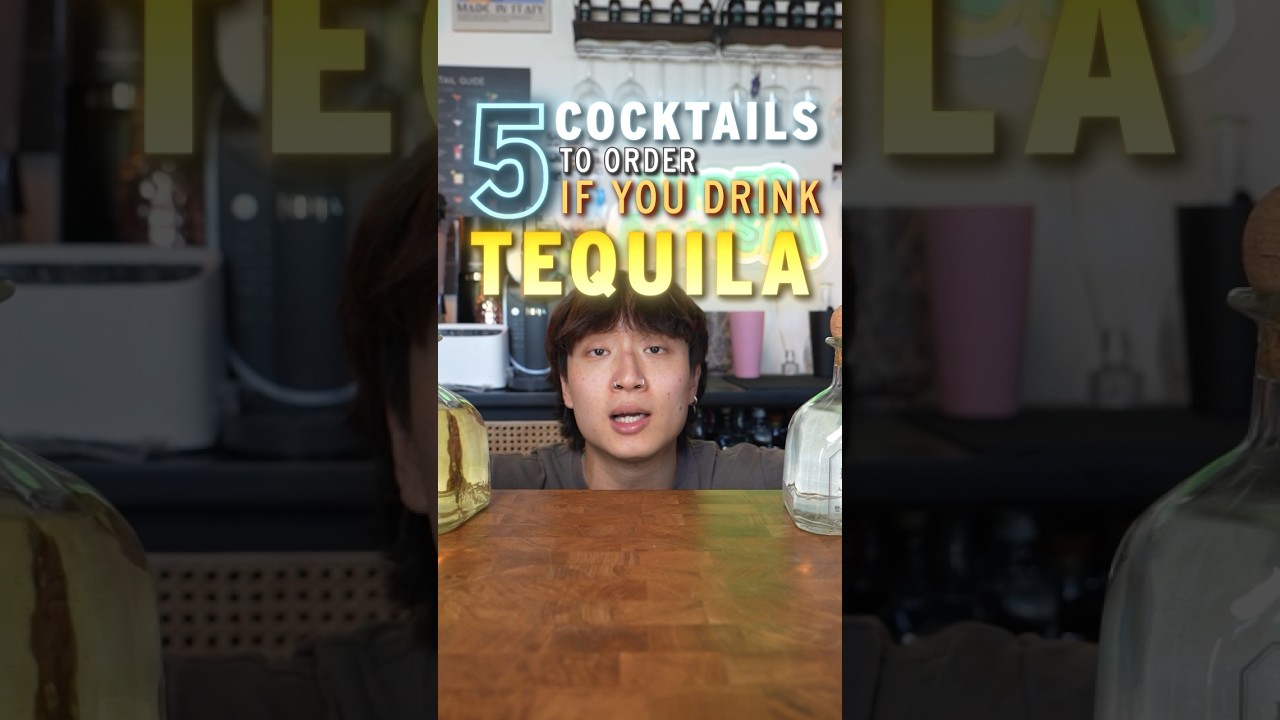 5 Cocktails To Order: TEQUILA #tequila #cocktails #mixology #bartender #bartending