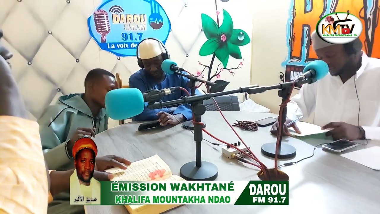 Emission Wakhtane khalifa mountakha omar ndao wadial gamou darou  rhaman 2026