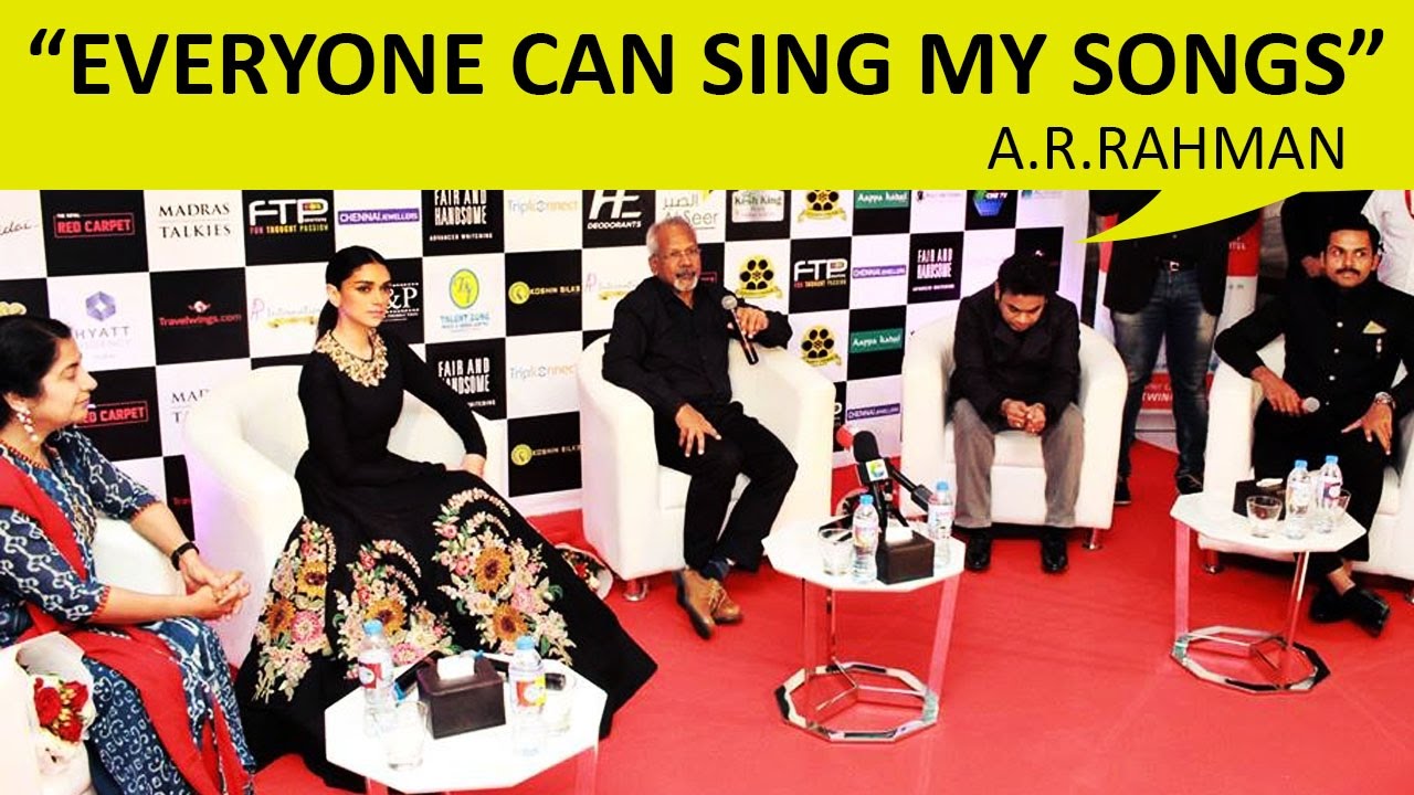 A.R.Rahman About Copyright Issue | Kaatruveliyidai Press Meet Dubai
