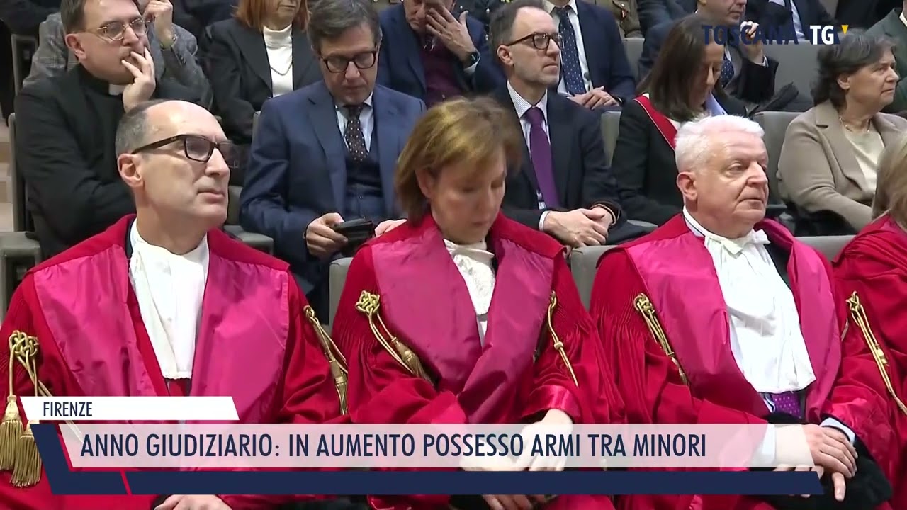 2026-01-31 FIRENZE - ANNO GIUDIZIARIO, IN AUMENTO POSSESSO ARMI TRA MINORI