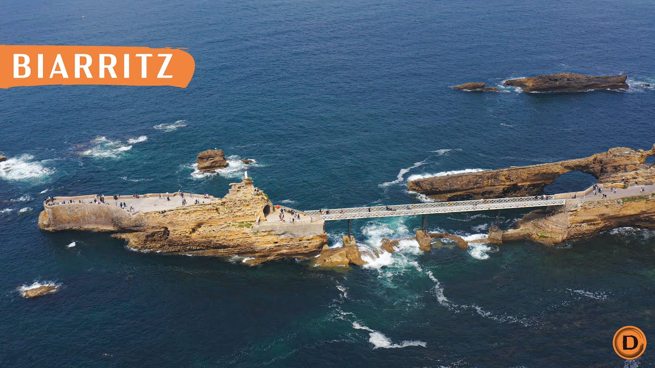 Biarritz - Drone - Documentaire Aérien 4k - Aerial Footage 4k