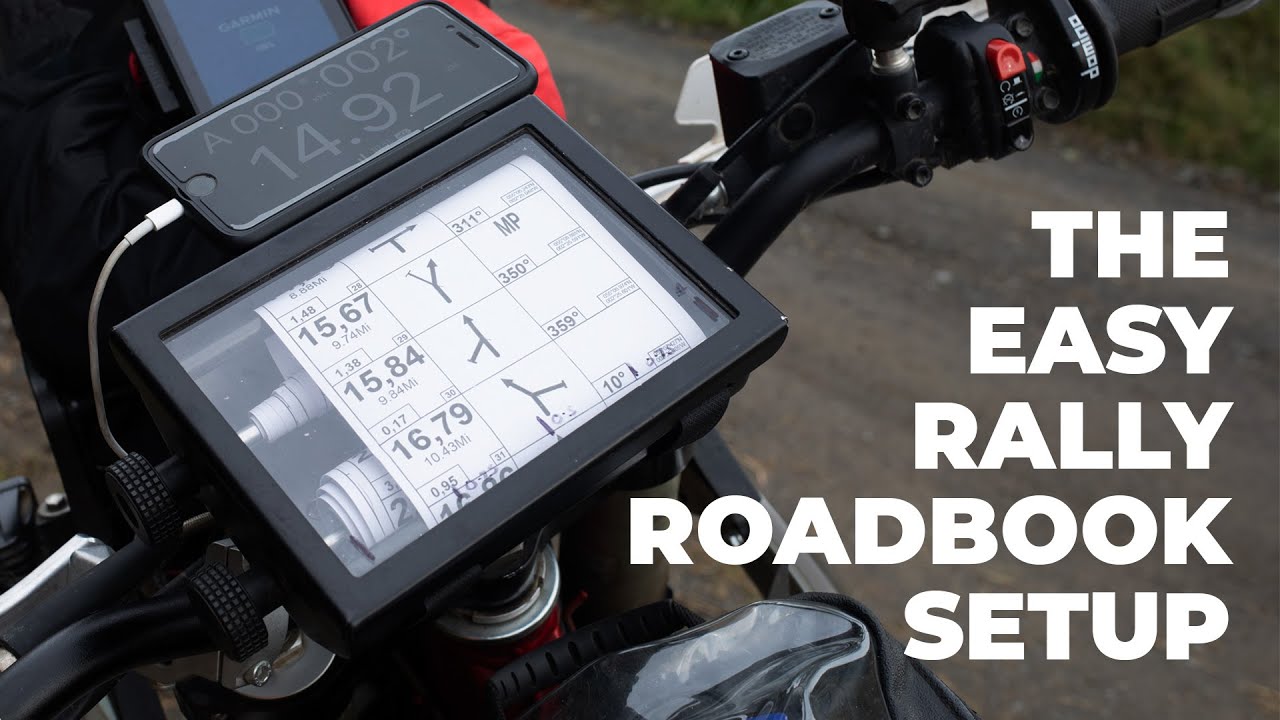 The easy rally roadbook setup I used for the Kielder 500