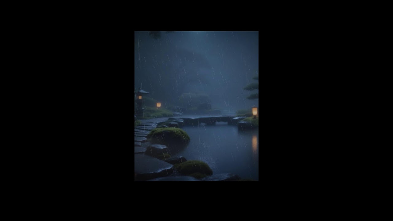 睡眠音楽 | Calm Japanese Music for Sleep | Nhạc thư giãn | Cicada and Soft Rain Sounds Vol. 32
