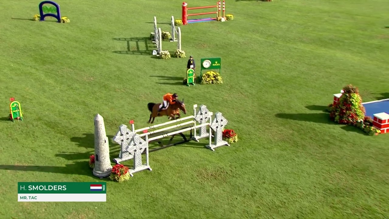 Harrie Smolders & Mr. Tac - Nations Cup of Ireland Aga Khan Trophy Dublin Horse Show 2025 2nd round