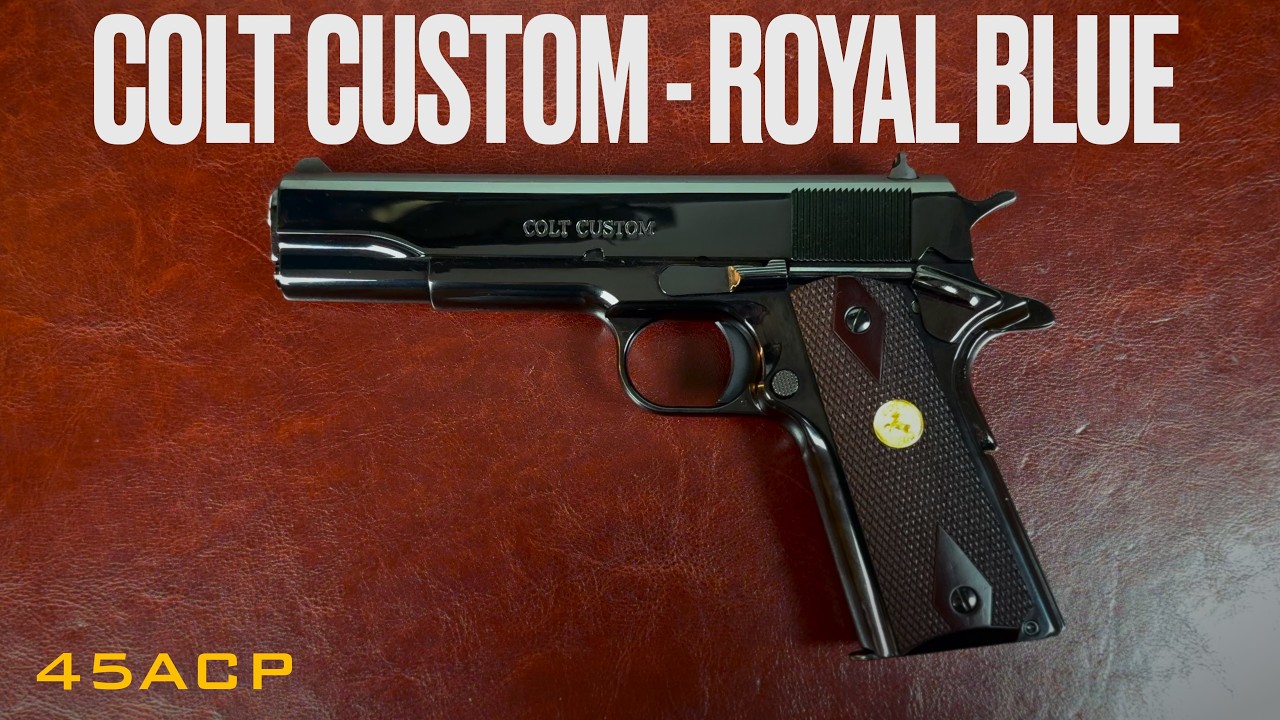 COLT CUSTOM ROYAL BLUE… Es la MEJOR de las 3?