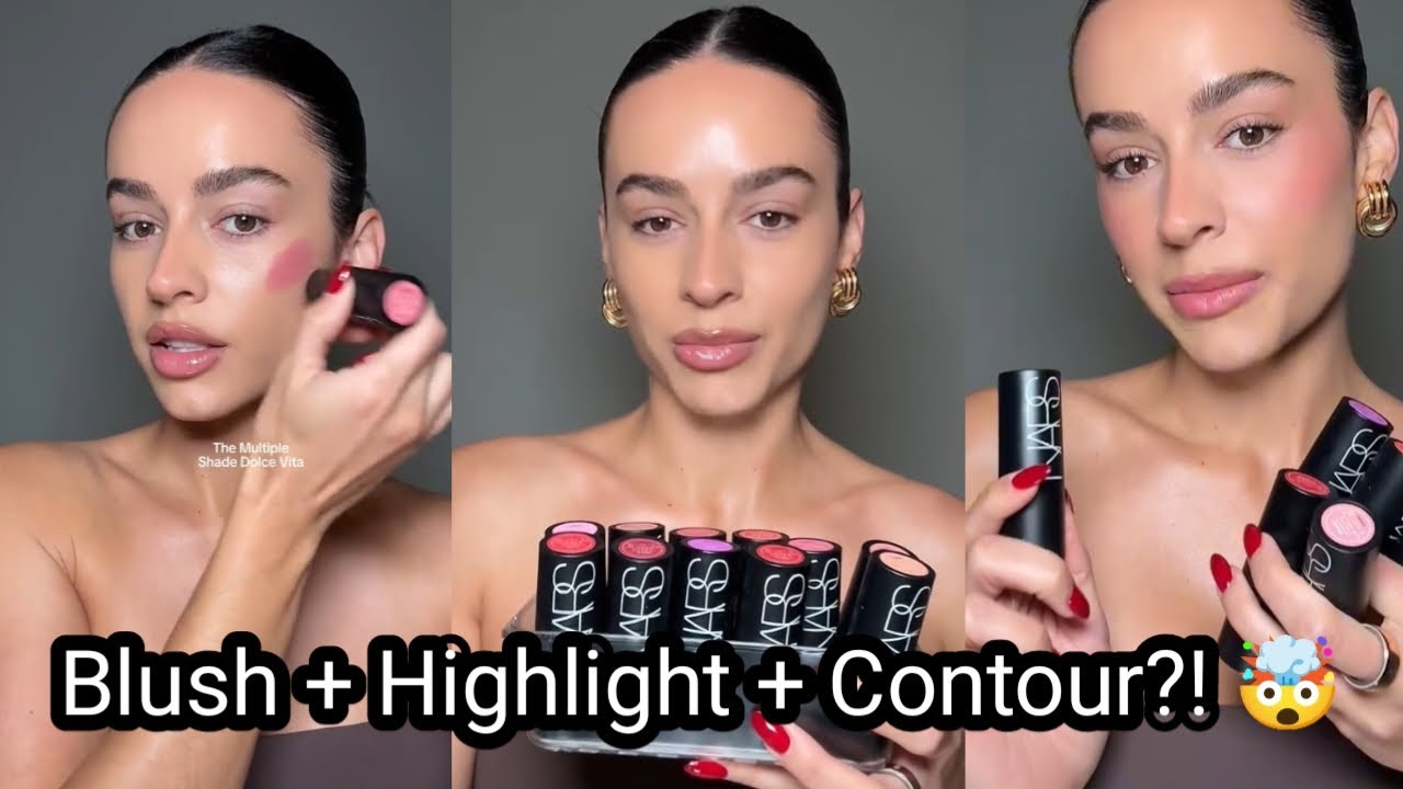 NEW NARS Multiple Sticks Review 🔥 Multi-Use Cream Blush, Highlight & Contour | Sephora Launch
