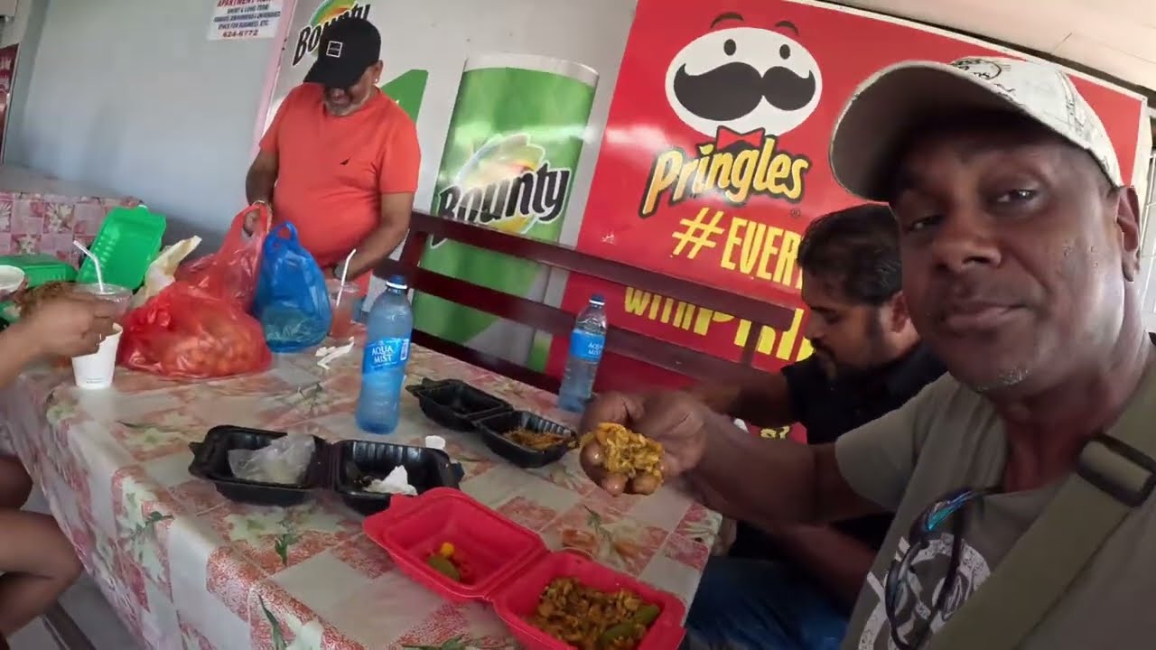 TOURING GUYANA EATING AUTHENTIC GUYANESE FOOD