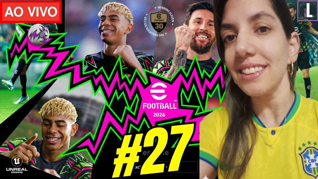 TERÇOU COM EFOOTBALL 2026! DIA DE COOP COM OS INSCRITOS! VAMOS QUE VAMOS! LIVE #27