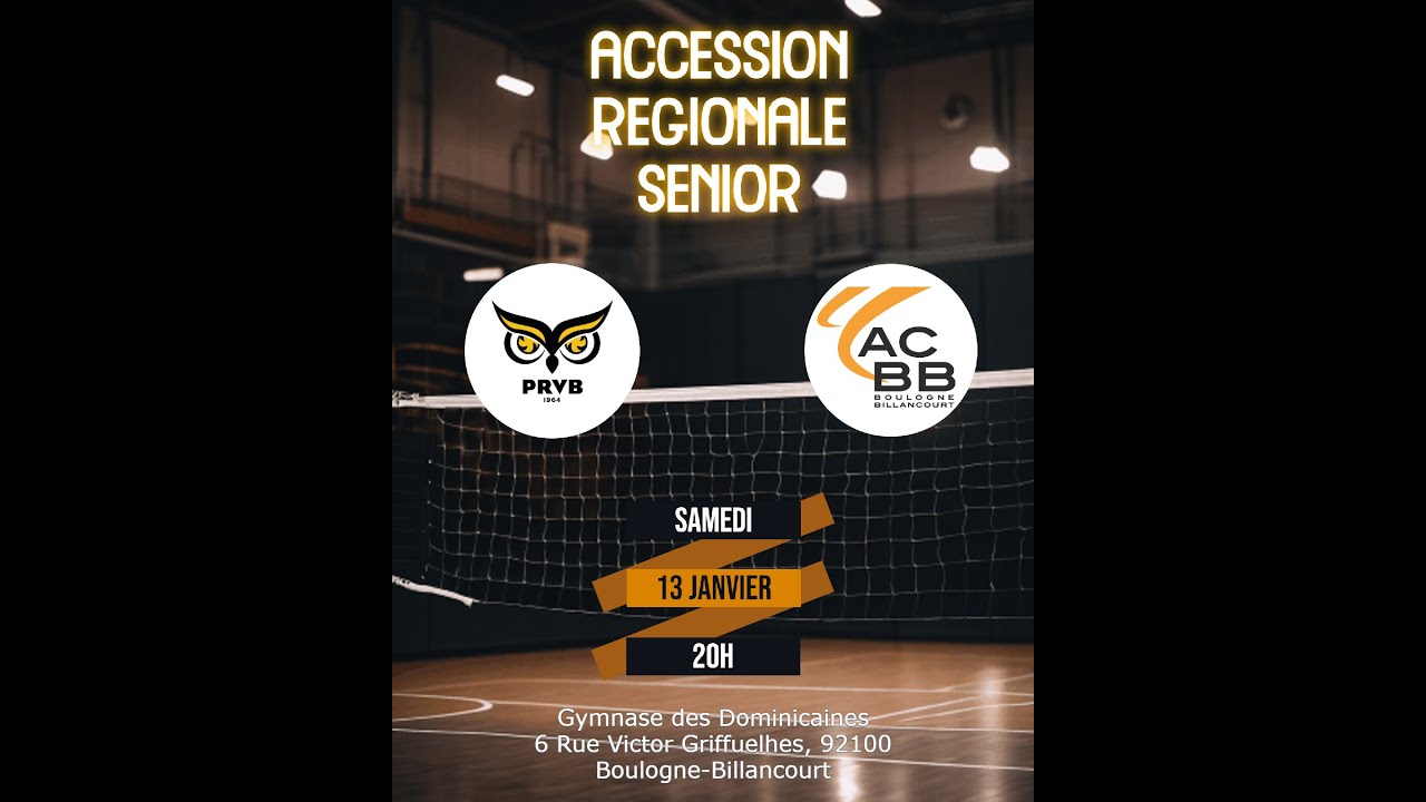 ACBB4 vs PLESSIS ROBINSON VB 4