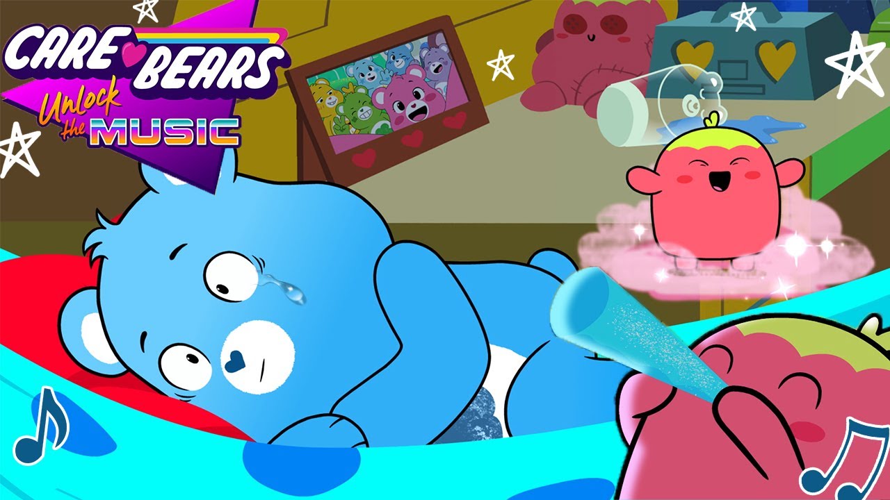 Care Bears - Can't Stop The Nap | Bedtime For Grumpy Bear | Care Bears Unlock the Music | Kids Songs