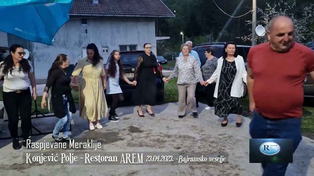 Raspjevane Meraklije 2023 - Konjević Polje - Restoran AREM 23.04.2023. -   Bajramsko veselje