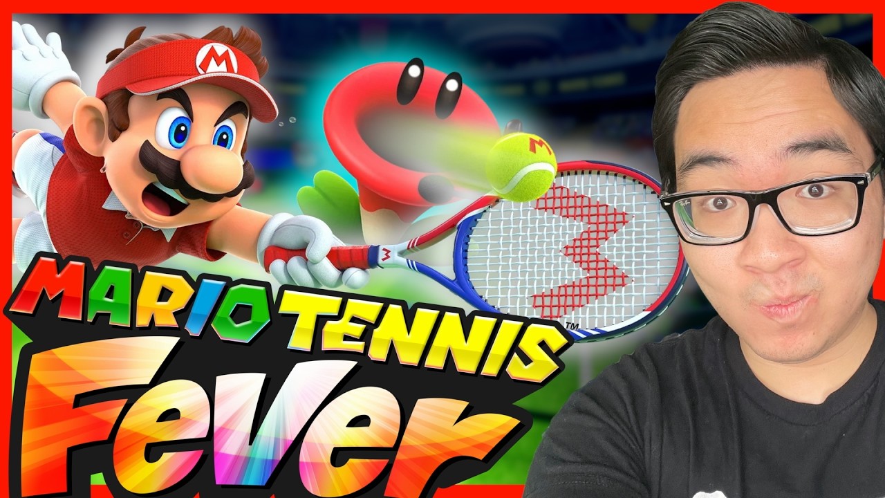 BEST Tennis Game? 🎾 - Mario Tennis Fever FIRST LOOK!