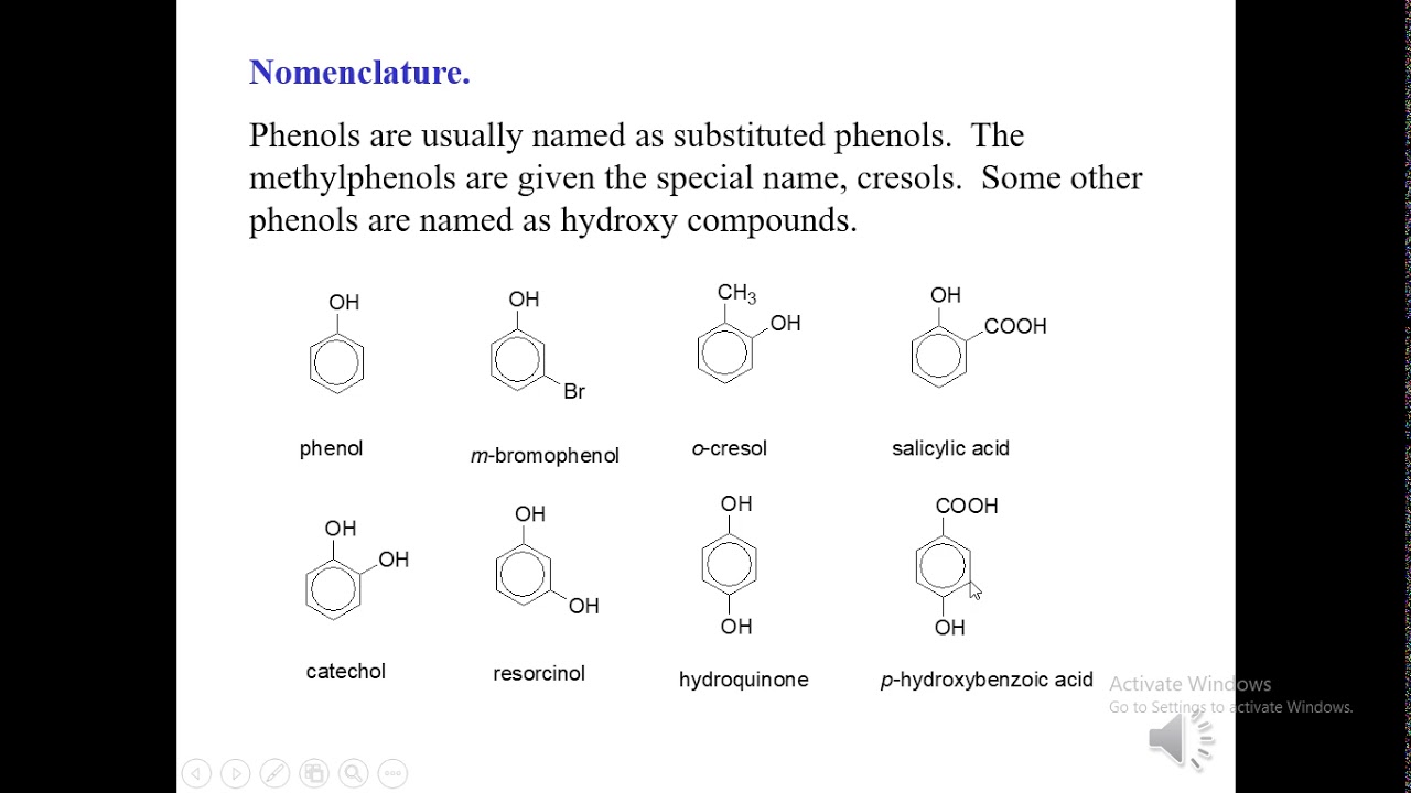 Phenols ( part 1 )