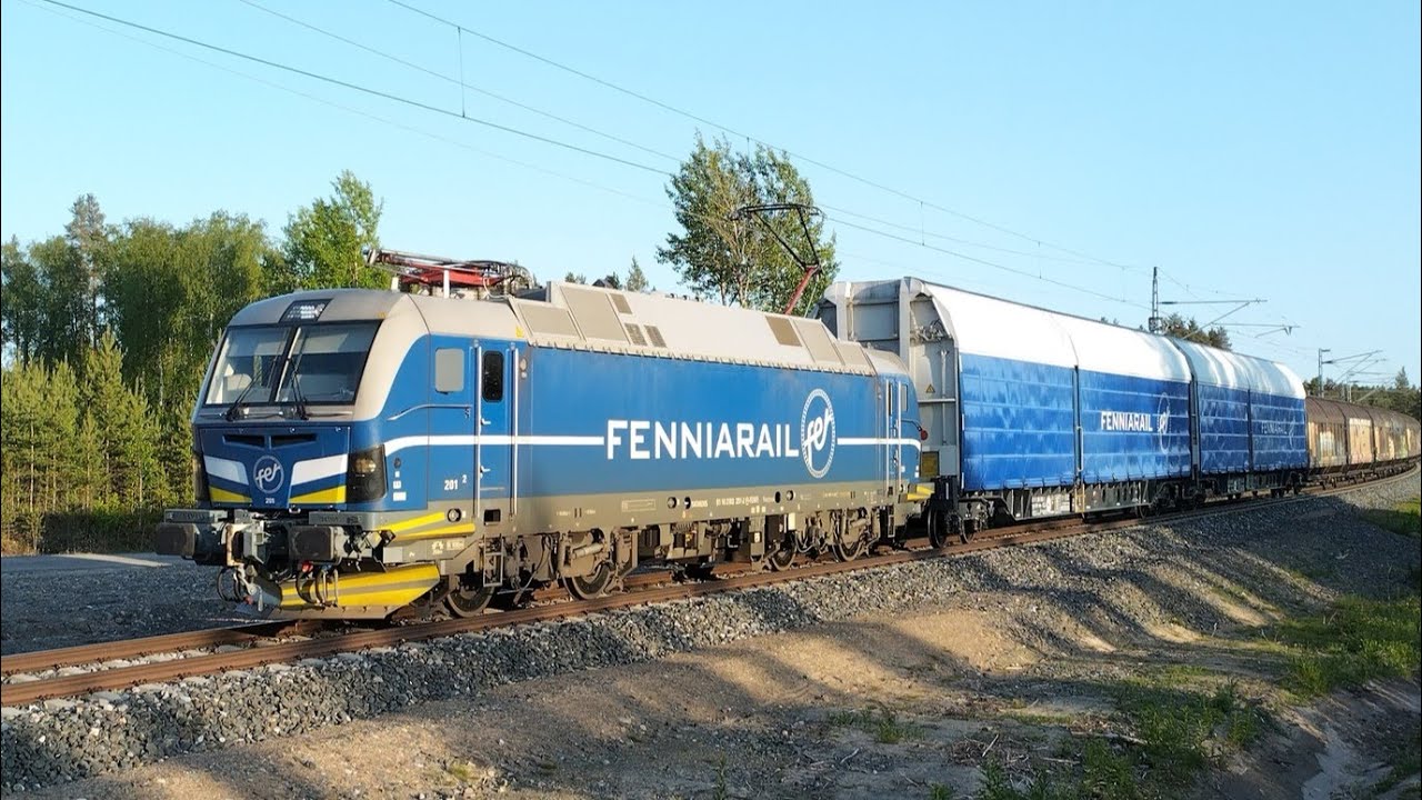 Finnish Trains in Northern Finland June 2025 Part 2