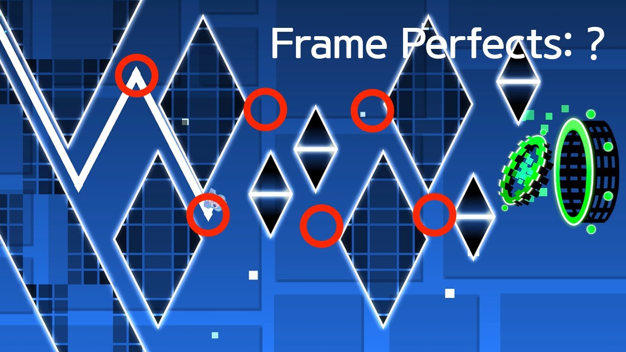 nucubed with Frame Perfect counter | Geometry Dash