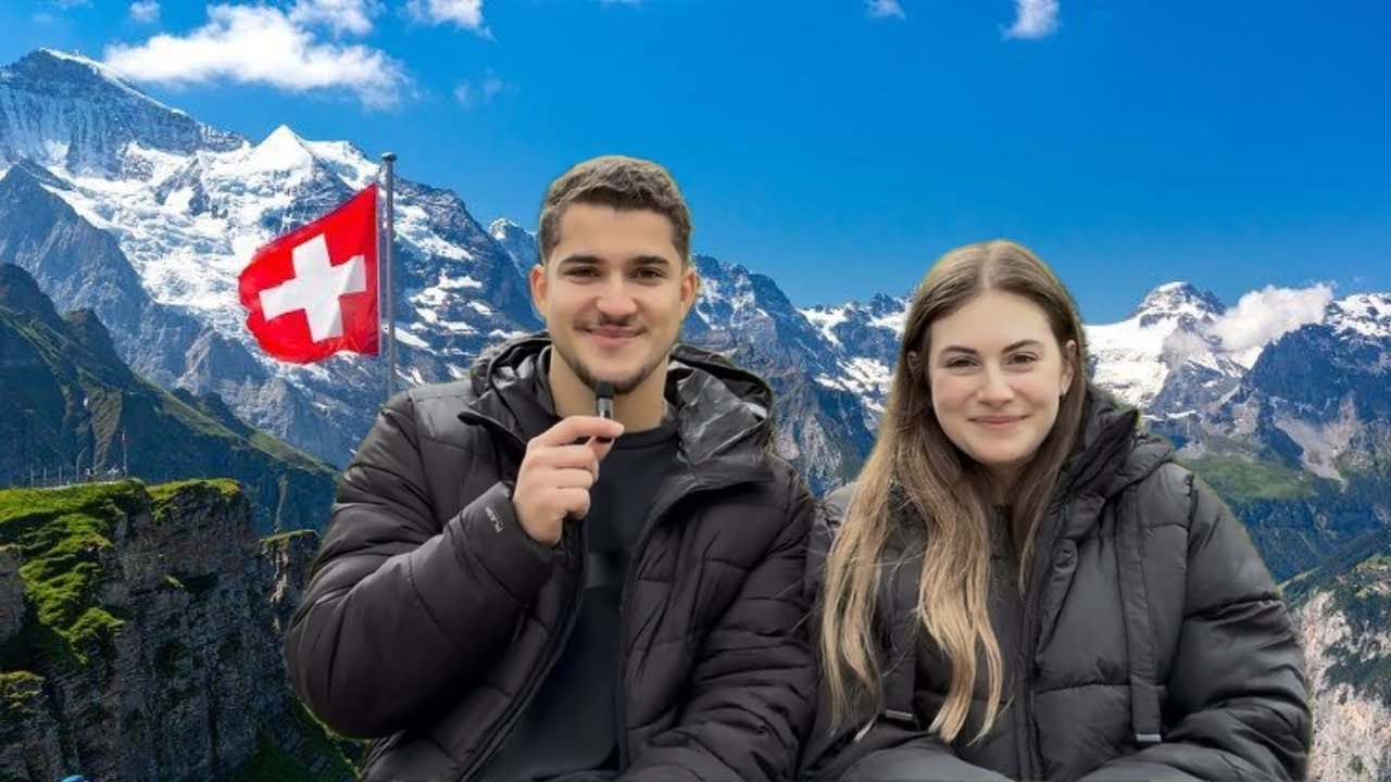 Un brasileño y una argentina en Suiza 🇨🇭 Nuestro primer video!