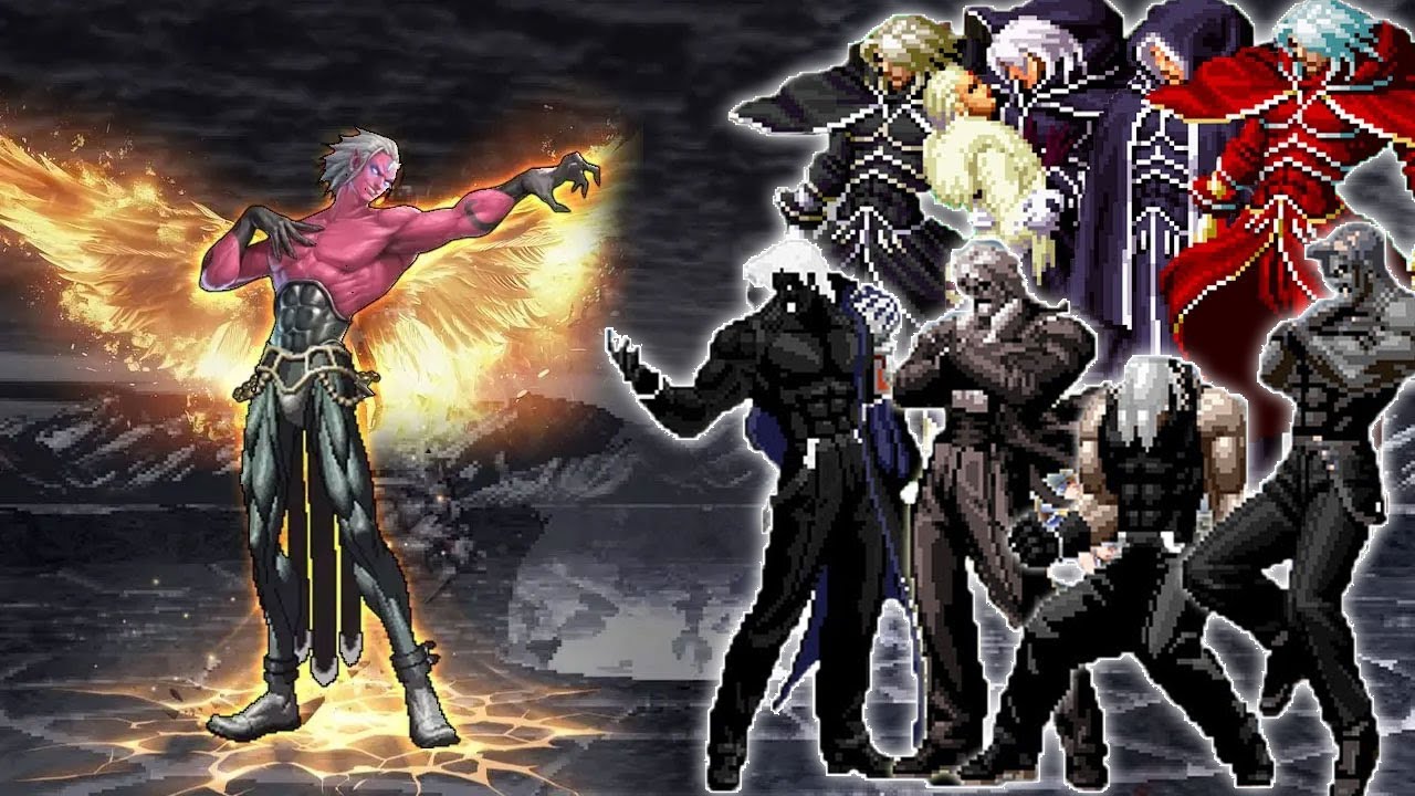 [Mugen KOF] Boss Magaki Vs Igniz, Rugal Bernstein Team