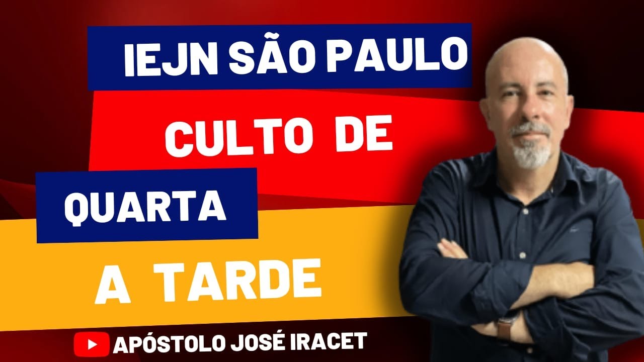 CULTO IEJN ALPHAVILLE  NOITE - 28/12  -  APÓSTOLO JOSÉ IRACET