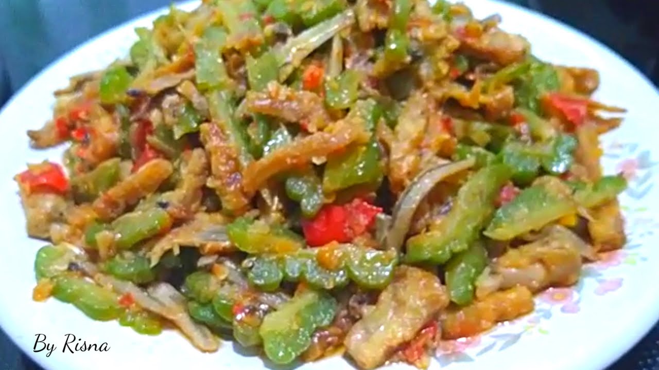 Bikin Boros Nasi ‼️ Tumis Pare Teri Tempe Sedep Gak Pahit