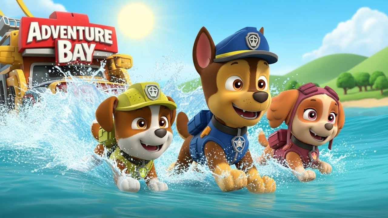 PAW Patrol Swim Adventure! Kids Rescue & Learn to Swim Fun[Description Box]