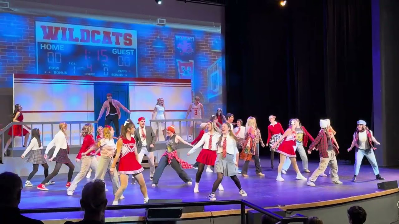 Act 2, Scene 11: We’re All In This Together. Rolls Royce as Troy Bolton in Disney H.S. Musical.