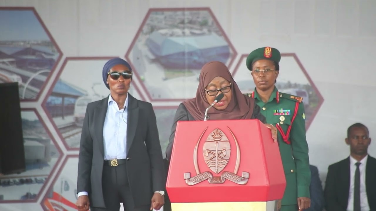 RAIS SAMIA ATAJA MAJINA YA STESHENI KUBWA ZA SGR DAR - MWANZA, “ZIPO SAMIA NA MAGUFULI”